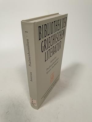 Imagen del vendedor de Psalmenhomilien, erster Halbband. Bibliothek der griechischen Literatur, Abt. Patristik, Bd. 56. a la venta por Antiquariat Bookfarm