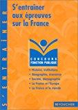 Bild des Verkufers fr S'entraner Aux preuves Sur La France zum Verkauf von RECYCLIVRE