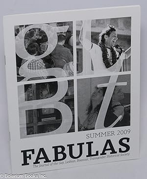 Seller image for Fabulas: the journal of the Gay, Lesbian, Bisexual, Transgender Historical Society; Summer 2009 for sale by Bolerium Books Inc.