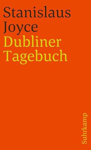 Seller image for Das Dubliner Tagebuch des Stanislaus Joyce (suhrkamp taschenbuch) for sale by NEPO UG