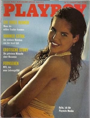Playboy Magazin August 1991 Zeitschrift Original Deutsche Ausgabe 8/1991 MONIKA STELLING, SLYT GIRLS