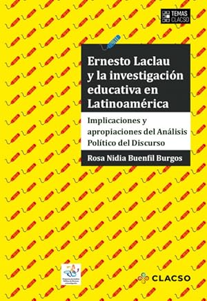 Seller image for Ernesto Laclau y la investigacin educativa en Latinoamrica for sale by Podibooks