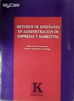 Imagen del vendedor de Mtodos de enseanza en administracin de Empresas y Marketing. a la venta por Librera y Editorial Renacimiento, S.A.