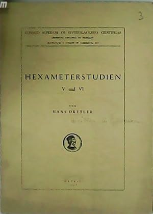 Seller image for Hexameterstudien. V und VI. for sale by Librera y Editorial Renacimiento, S.A.