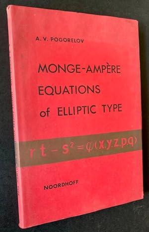Monge-Ampere Equations of Elliptic Type