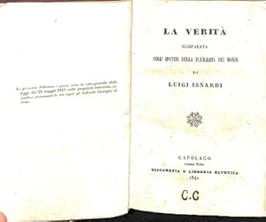 Seller image for La verita' comparata coll'ipotesi della pluralita' dei mondi LEG. CON: Delle comete ed in particolare di quella che attendesi nell'anno bisestile 1848 for sale by Coenobium Libreria antiquaria