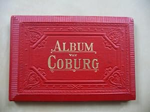 - Coburg. Leporello-Album mit 20 Blatt mit 23 Ansichten in Photo-Lithographie