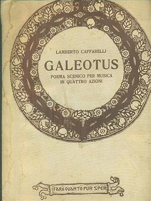 Imagen del vendedor de Galeotus a la venta por Librodifaccia