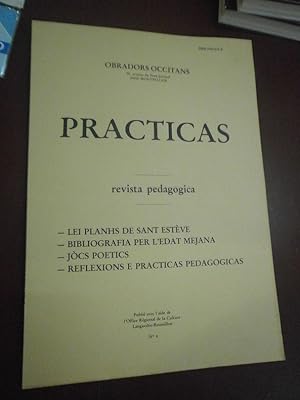 Obradors occitans. Practicas. Révista pédagogica. N° 4.