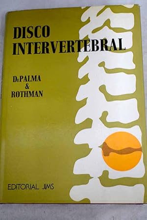 Imagen del vendedor de Disco invertebral a la venta por Alcan Libros