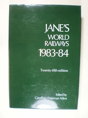 Jane's World Railways 1983-84. Twenty-fifth Edition