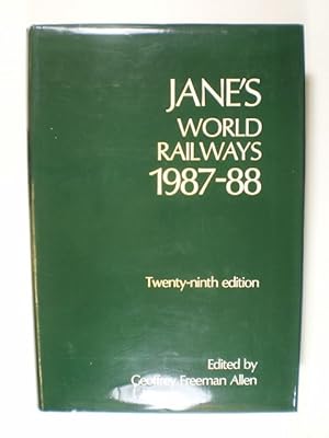 Jane's World Railways 1987-88. Twenty-ninth Edition