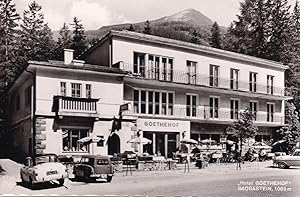 Bad Gastein Hotel Goethehof Austria Old Real Photo Postcard