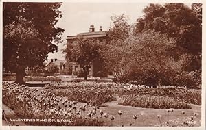 Valentines Mansion Ilford Real Photo Postcard