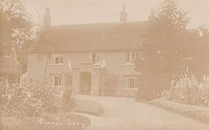 Bury Lane Elmdon Saffron Walden Antique Essex RPC Postcard