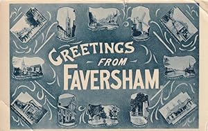 Greetings From Faversham Kent Hospital Old Postcard