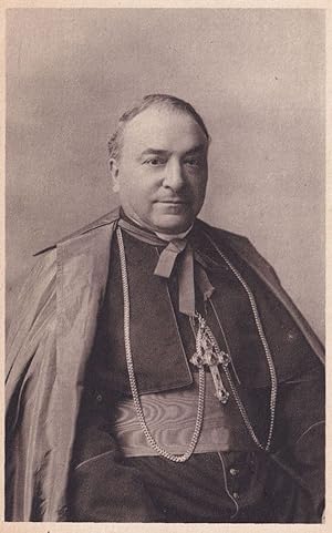 Pietro Gasparri Victorian Roman Catholic Cardinal Antique Postcard