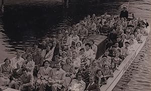 Sweden 1914 WW1 Guided Boat Trip Gotenburg Postcard