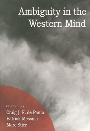 Seller image for Ambiguity in the Western Mind for sale by GreatBookPrices