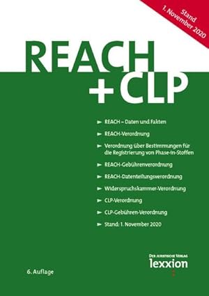 Bild des Verkufers fr REACH + CLP zum Verkauf von AHA-BUCH GmbH