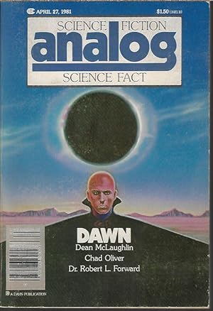 Immagine del venditore per ANALOG Science Fiction/ Science Fact: April, Apr. 27, 1981 venduto da Books from the Crypt