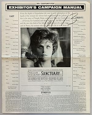 Sanctuary. Exhibitor's Campaign Manual