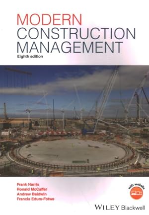 Image du vendeur pour Modern Construction Management mis en vente par GreatBookPricesUK