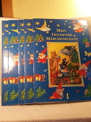 Mein goldener Märchenschatz - 5 Bücher im Original Pappschuber. Illustrationen: Mouche Vormstein ...