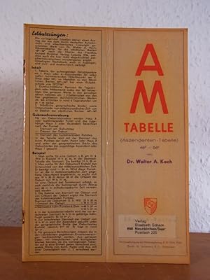 Imagen del vendedor de AM Tabelle (Aszendenten-Tabelle) 46 - 56 a la venta por Antiquariat Weber