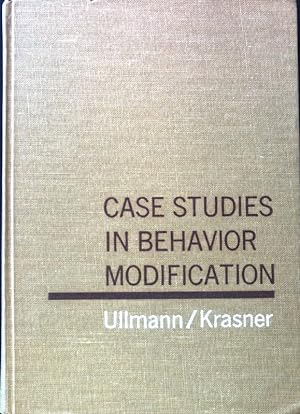 Imagen del vendedor de Case Studies in Behavior Modification; a la venta por books4less (Versandantiquariat Petra Gros GmbH & Co. KG)