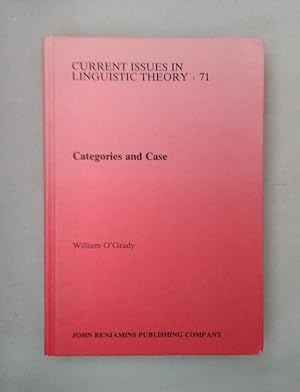 Bild des Verkufers fr Categories and Case. The Sentence Structure of Korean. (=Amsterdamstudies in the Theory and History of Linguistic Science; Vol. 71). zum Verkauf von Wissenschaftl. Antiquariat Th. Haker e.K