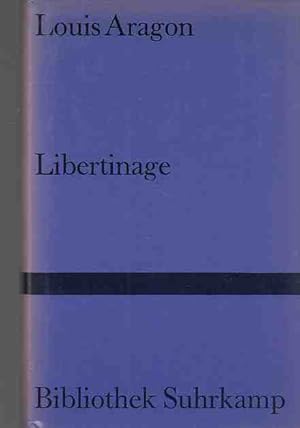 Image du vendeur pour Libertinage. Aus dem Franz. von Lydia Babilas / Bibliothek Suhrkamp ; Bd. 1072 mis en vente par Fundus-Online GbR Borkert Schwarz Zerfa