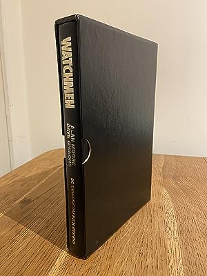 Seller image for Watchmen >>>> A SUPERB SIGNED GRAPHITTI DESIGNS SLIPCASED HARDBACK EDITION - SIGNED & REMARQUED BY DAVE GIBBONS, ALSO SIGNED BY ALAN MOORE <<<< for sale by Zeitgeist Books