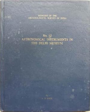 Imagen del vendedor de Astronomical Instruments in the Delhi Museum (No. 12) a la venta por SEATE BOOKS