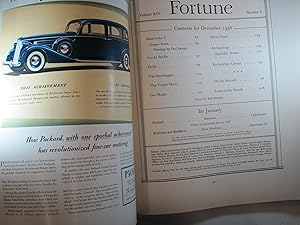 Image du vendeur pour FORTUNE MAGAZINE DECEMBER 1936. VOLUME XIV NUMBER 6 mis en vente par Costa LLibreter