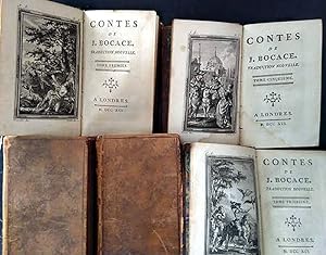 Contes de J. Bocace Traduction Nouvelle 10 tomes en 5 livres