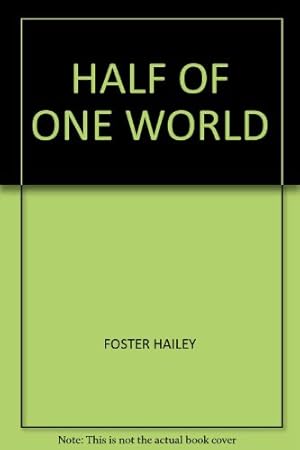 Seller image for Half of one world for sale by WeBuyBooks