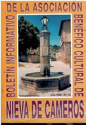 Imagen del vendedor de BOLETN INFORMATIVO DE LA ASOCIACIN BENFICO-CULTURAL DE NIEVA DE CAMEROS. N 15. a la venta por angeles sancha libros