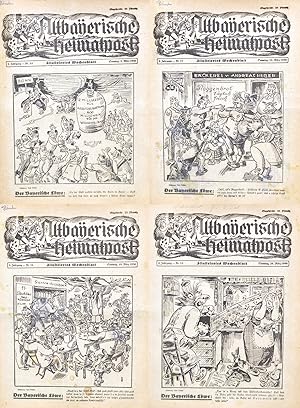 Altbayerische Heimatpost : Illustriertes Wochenblatt, 2. Jahrgang, Nr. 10, 11, 12 und 13. (5. Mär...