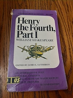 Seller image for Henry the Fourth Part I for sale by Whitehorse Books