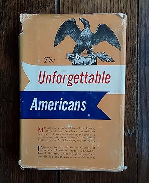 Bild des Verkufers fr The Unforgettable Americans zum Verkauf von Grandma Betty's Books