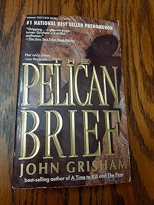 Imagen del vendedor de The Pelican Brief a la venta por Whitehorse Books
