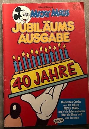 Walt Disney Comic MICKY MAUS Jubiläumsausgabe 40 Jahre (Ehapa)