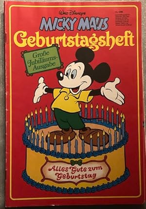 Walt Disney Comic MICKY MAUS GEBURTSTAGSHEFT Große Jubiläumsausgabe (Ehapa)