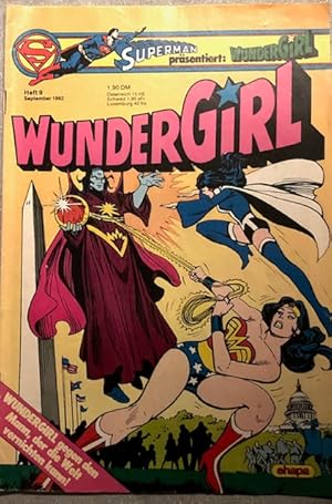 Ehapa Comic Superman präsentiert WUNDERGIRL Heft 9 September 1982