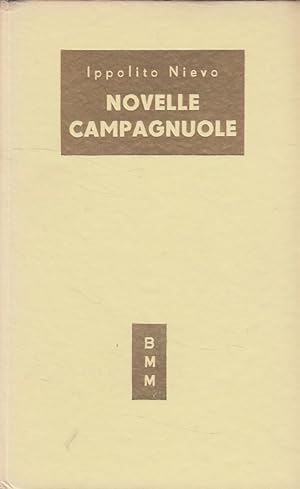 Bild des Verkufers fr Novelle campagnuole (Italiano) Biblioteca Moderna Mondadori zum Verkauf von Versandantiquariat Nussbaum