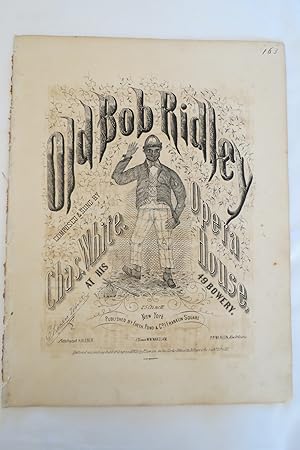 OLD BOB RIDLEY (SHEET MUSIC) (Signed by Charles White)