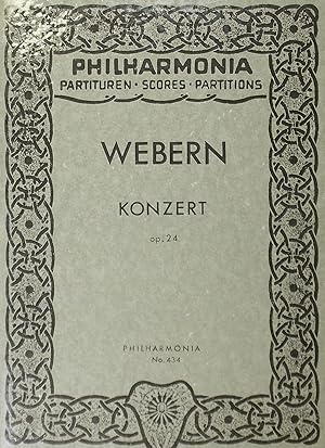 Konzert, Op.24, Partitur (Miniature Score)