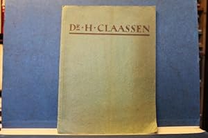 Festschrift zu Ehren des Herrn Dr. phil. Dr. Ing. e.h. Hermann Claassen, Köln aus Anlaß seines 80...