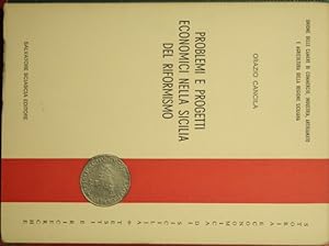 Immagine del venditore per Problemi e progetti economici nella Sicilia del Riformismo venduto da Antica Libreria di Bugliarello Bruno S.A.S.